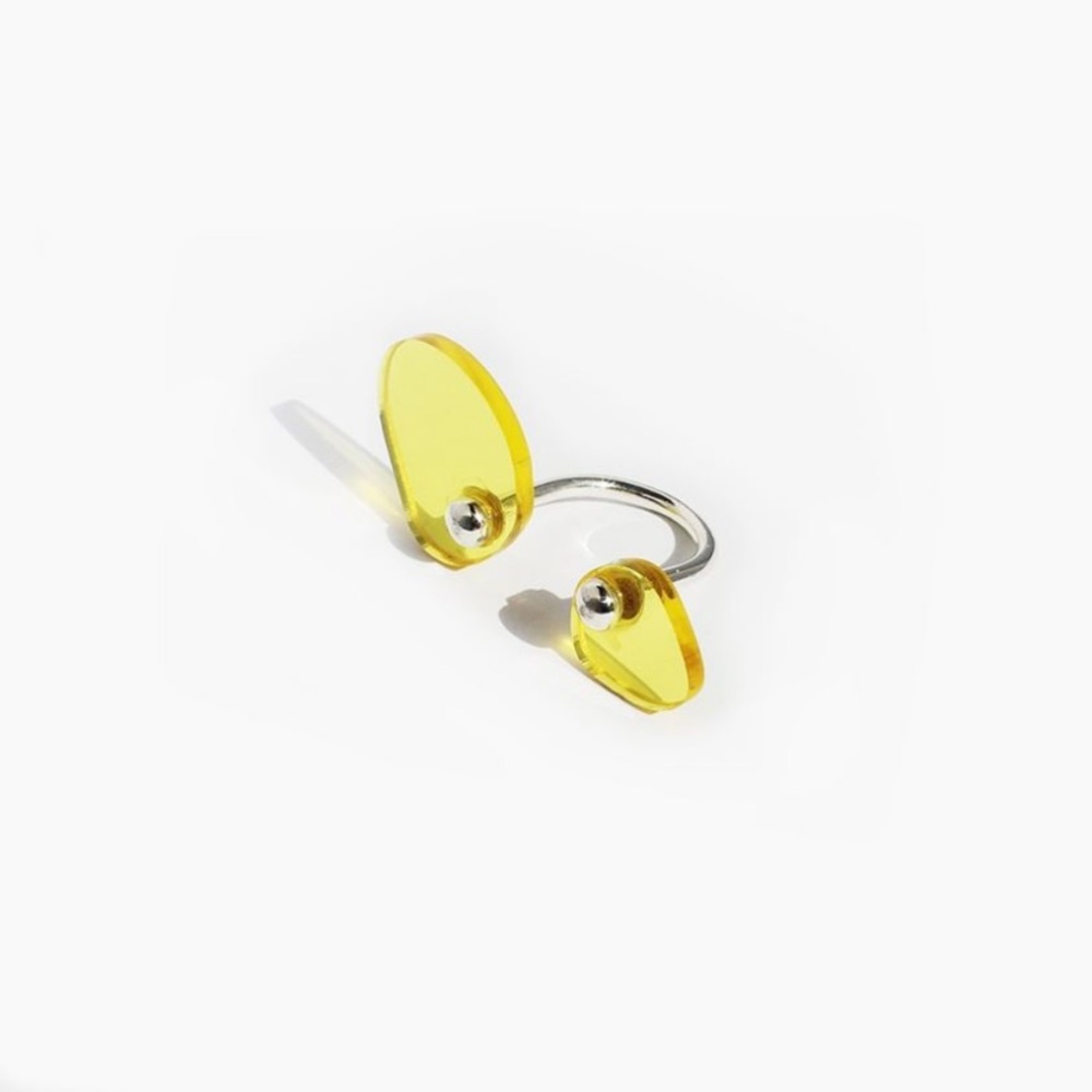 Designer brand ring